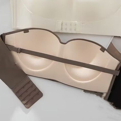 Áo Lót Nâng Ngực Không Đường May Mềm Mại Thời Trang Cho Nữ