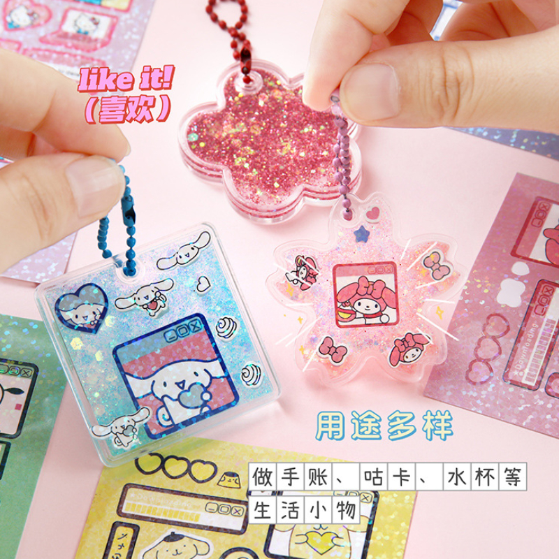 Sanrio Nhãn Dán Trang Trí Hình Chú Chó Kulomi Yugui Chống Thấm Nước