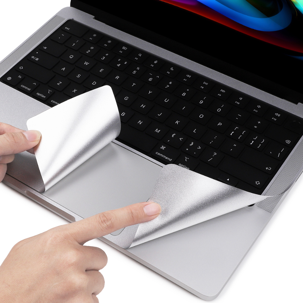 Midnight and starlight sticker tương thích cho macbook air 15 a2941 2023 2022 air 13,6 inch case a2681 wrist rest cover half palm rest cover full sticker