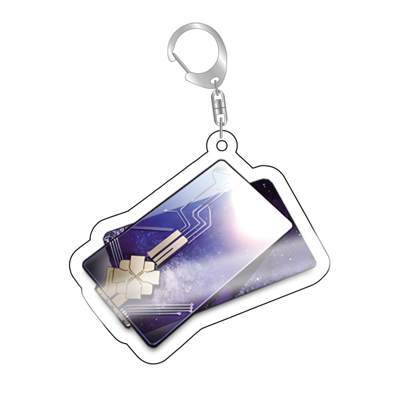 Móc Khóa Acrylic Hình Vé Máy Bay Trong Game Honkai: Star