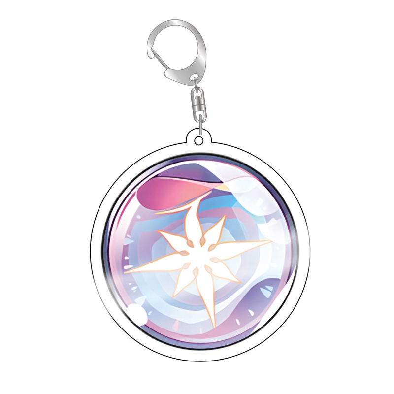 Móc Khóa Acrylic Hình Vé Máy Bay Trong Game Honkai: Star