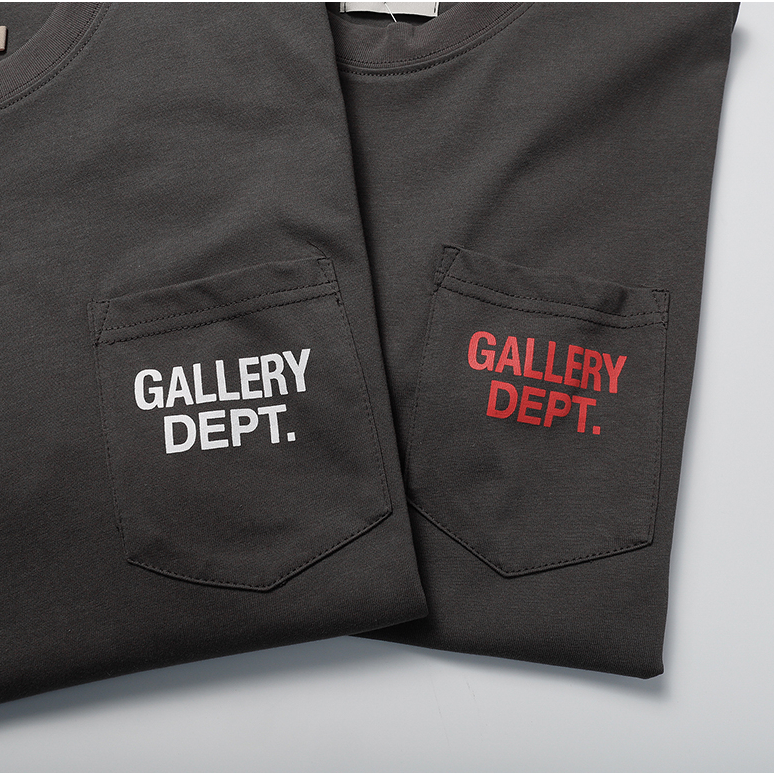 Áo Thun cotton Ngắn Tay In Họa Tiết GALLERY DEPT Thời Trang Mùa Hè Cho Nam Và Nữ