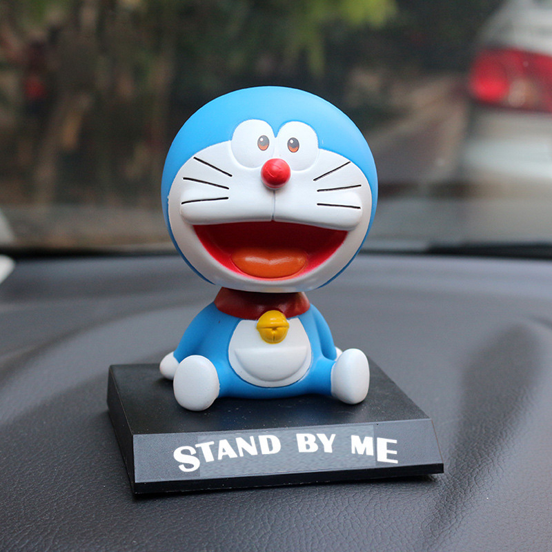 Mô Hình Nhân Vật Doraemon Nobita Nobi Đầu Lắc Bằng PVC 10cm Có Giá Đỡ Điện Thoại Trang Trí Xe Hơi 8 Kiểu