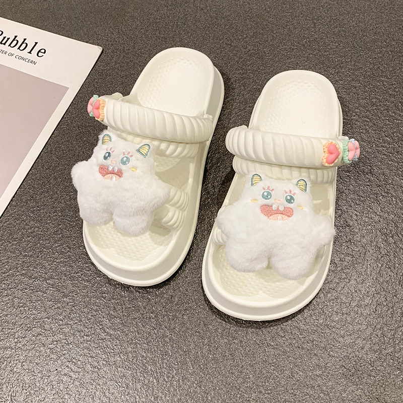 Dép đi biển Họa Tiết Hoạt Hình Dễ Thương Cho Nữ