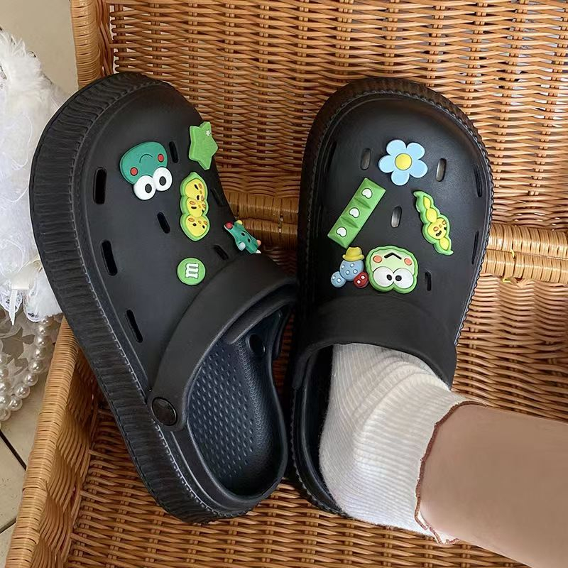 FEIJIANU dép Cross dép sandal nữ giày đi biển đáng yêu thoải mái28Z2307113