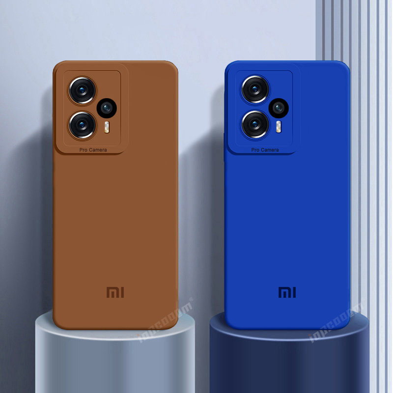 Ốp Điện Thoại Silicone Mềm Bảo Vệ Toàn Diện Cho Xiaomi POCO F5 F4 GT X5 Pro 5G C55 C50 C51