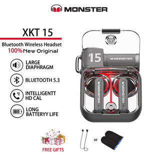 Tai nghe nhét tai Monster XTK15 kết nối bluetooth chất lượng âm thanh HiFi hình quái vật