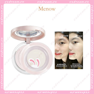 Phấn Phủ Dạng Nén MENOW Kiểm Soát Dầu Lâu Trôi Dưỡng Ẩm Làm Trắng Da