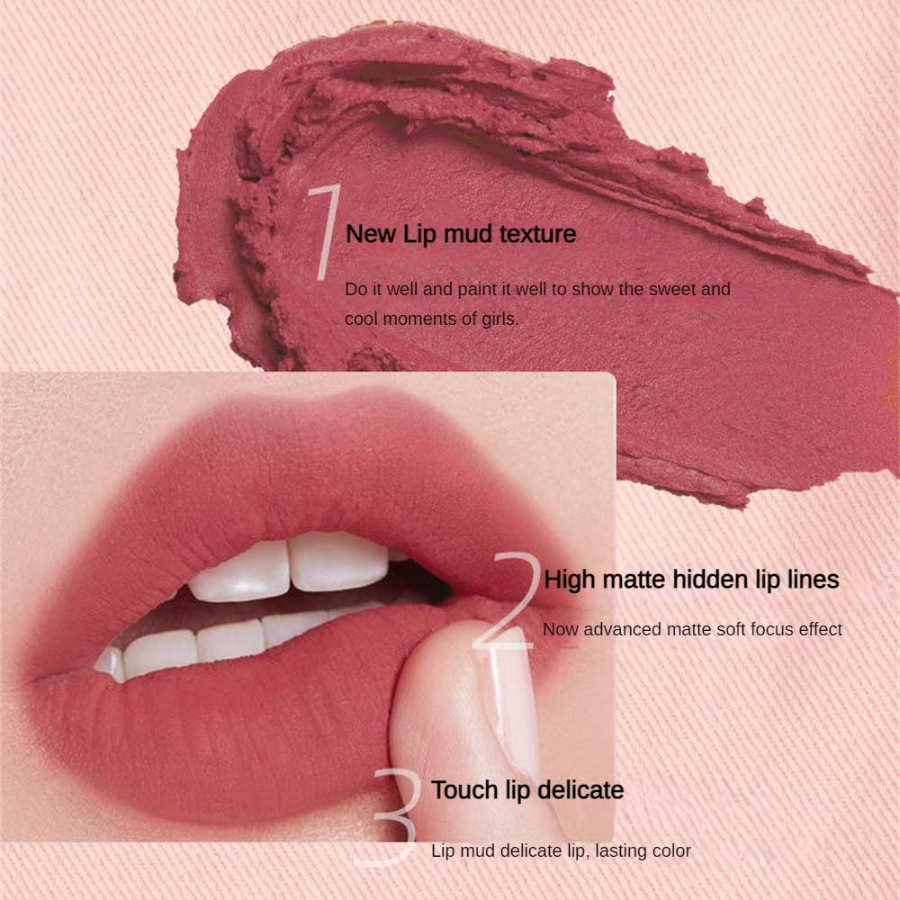 Son Môi Dạng Lỏng Lâu Trôi Màu Nhung Lì Thời Trang Cho Nữ
