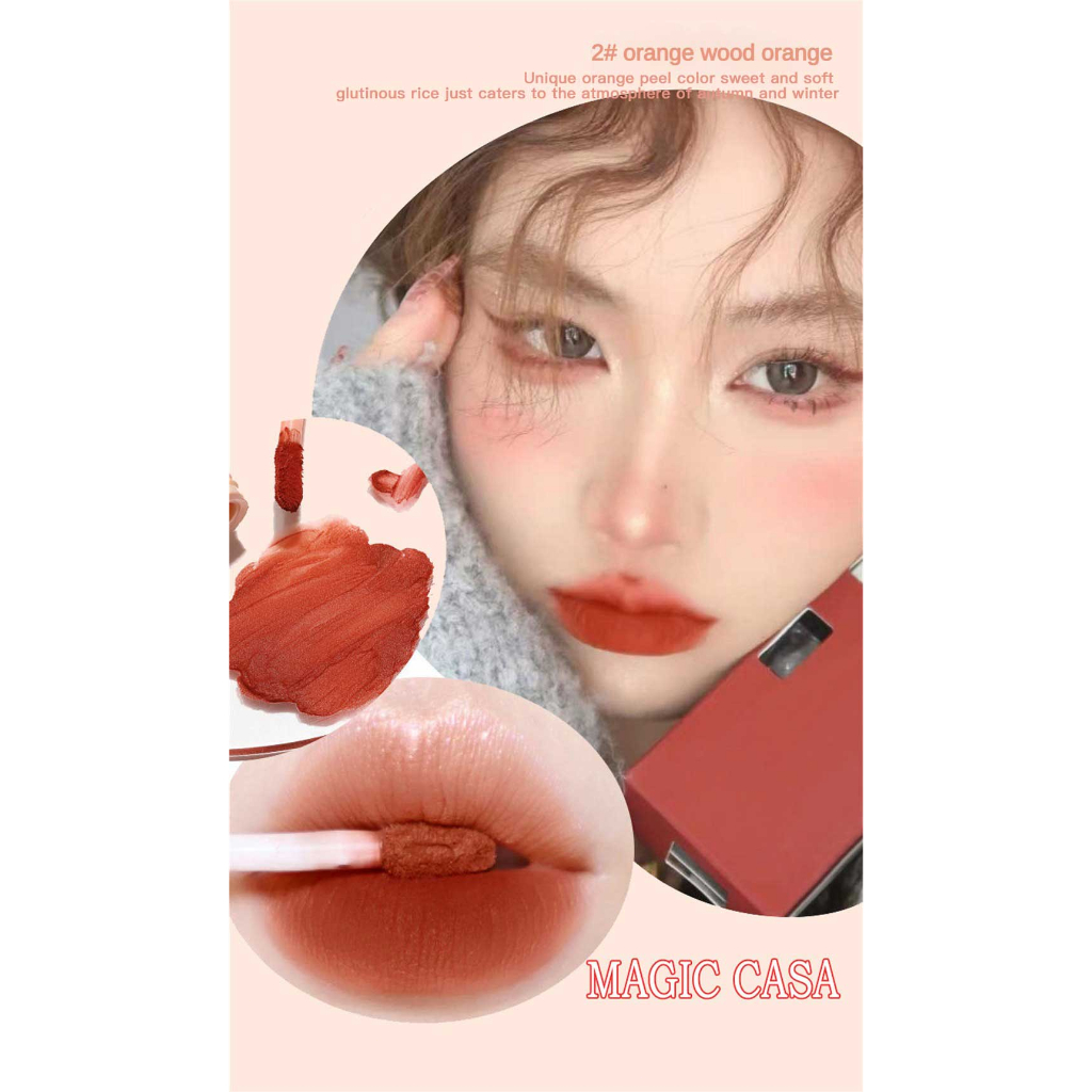 Son Môi Dạng Lỏng Lâu Trôi Màu Nhung Lì Thời Trang Cho Nữ