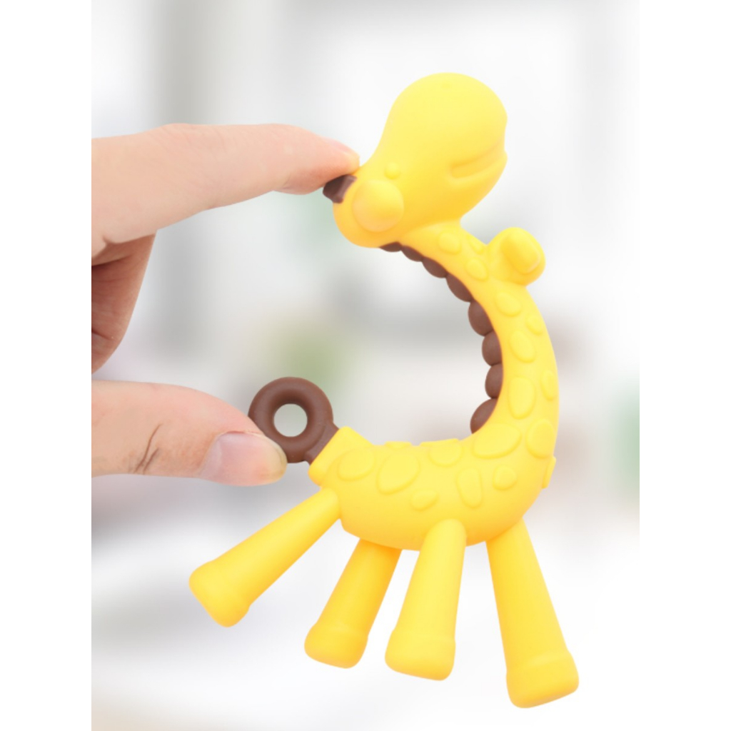 Đồ Chơi Hươu Cao Cổ Bằng silicone Dành Cho Trẻ Nhỏ