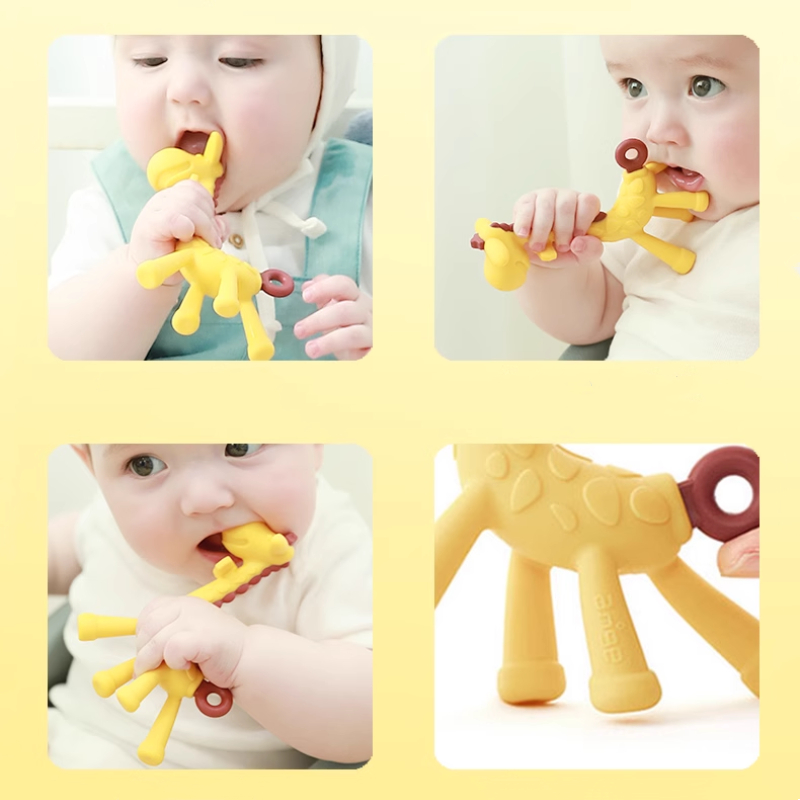 Đồ Chơi Hươu Cao Cổ Bằng silicone Dành Cho Trẻ Nhỏ