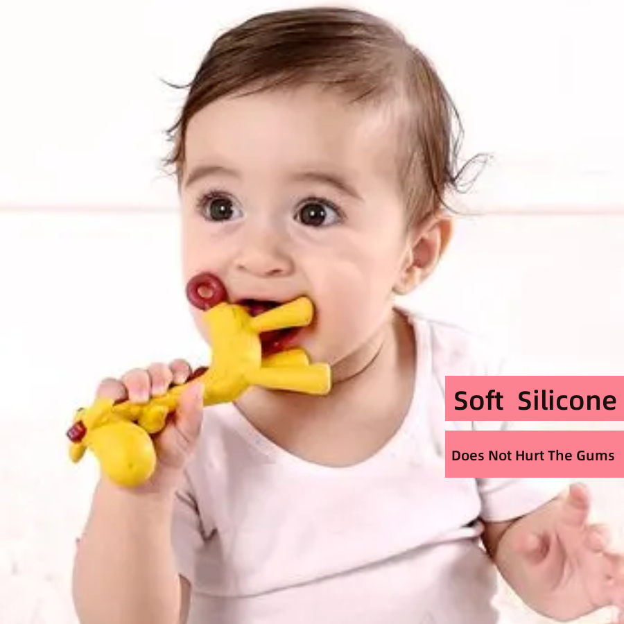 Đồ Chơi Hươu Cao Cổ Bằng silicone Dành Cho Trẻ Nhỏ