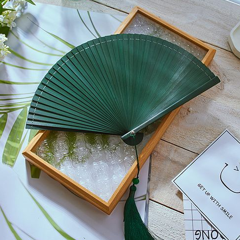 Cây Tre Quạt Xếp Bằng Tre Phong Cách Cổ Điển Cho Nam Và Nữ