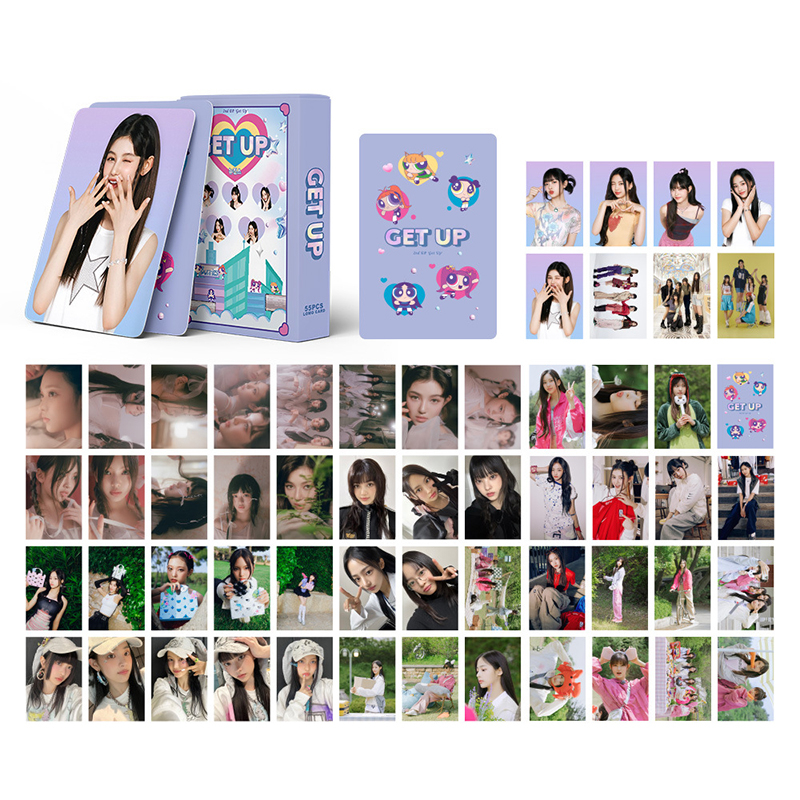 Hộp 54 Tấm Thẻ Hình LOMO "GET UP"