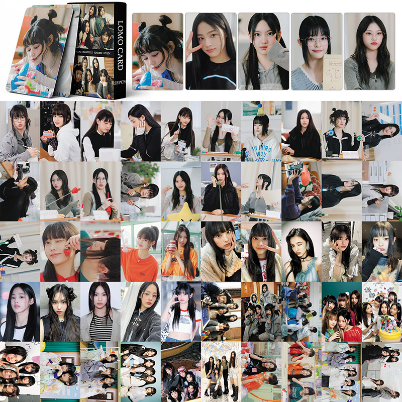 Hộp 54 Tấm Thẻ Hình LOMO "GET UP"