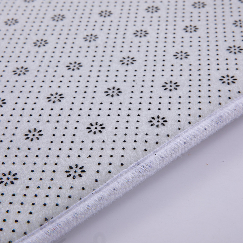 Thảm Lót Sàn Hình Tròn Họa Tiết Bape Chống Trượt Tiện Dụng Cho Phòng Ngủ / Nhà Bếp