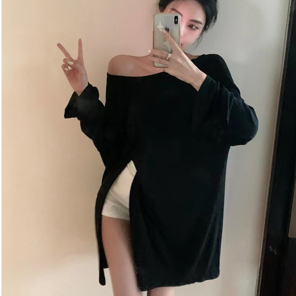 Áo Cổ Tròn Dài Tay Thiết Kế Trong Suốt Thời Trang Mùa Hè Dành Cho Nữ