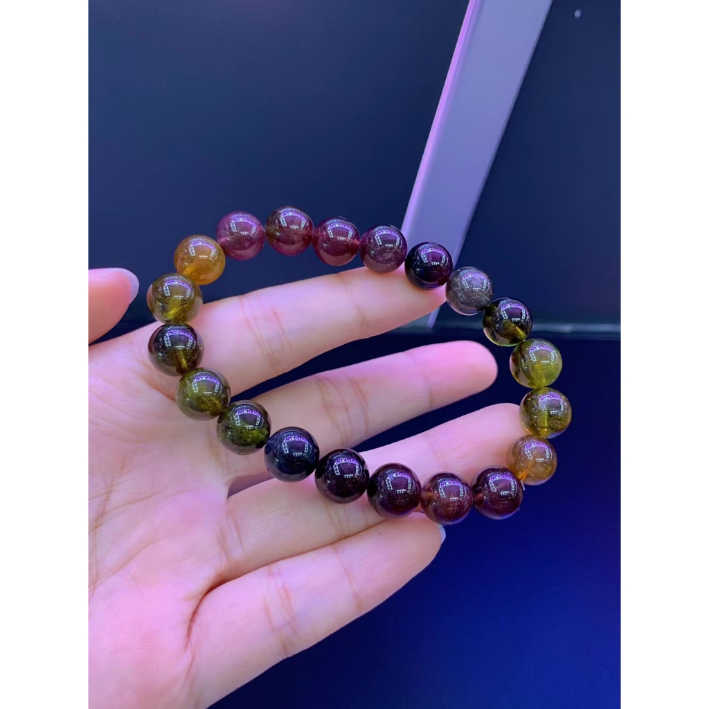 Vòng Đeo Tay Bằng Tourmaline Màu Đen Tự Nhiên