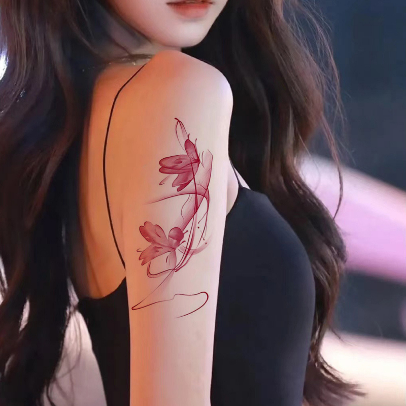 Hình Xăm Dán Tạm Thời 7 Ngày Hình Bướm Chống Thấm Nước Quyến Rũ