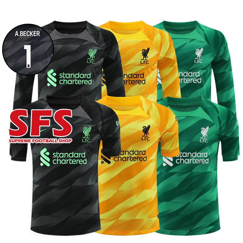 Áo Bóng Đá Dài Tay Đội Tuyển Liverpool 23-24 Size S-2XL