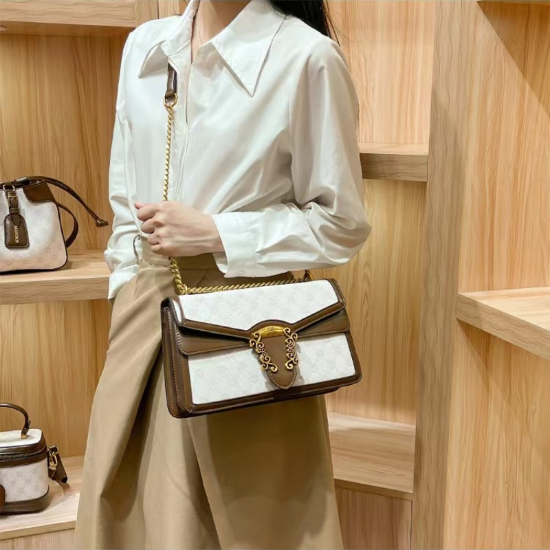 Túi Đeo Chéo Quai Xích Thời Trang Hàn Quốc Mùa Hè Mới Cho Nữ