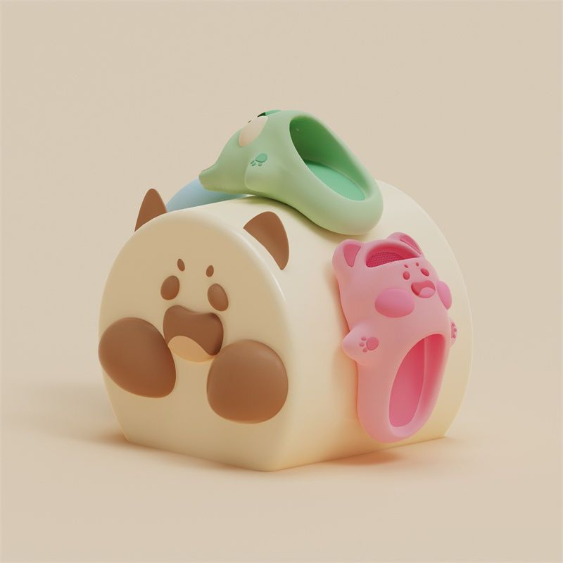 Dép Đi Trong Nhà Tắm Chống Trượt Hình Mèo Dudu Dễ Thương  Cho Cặp Đôi