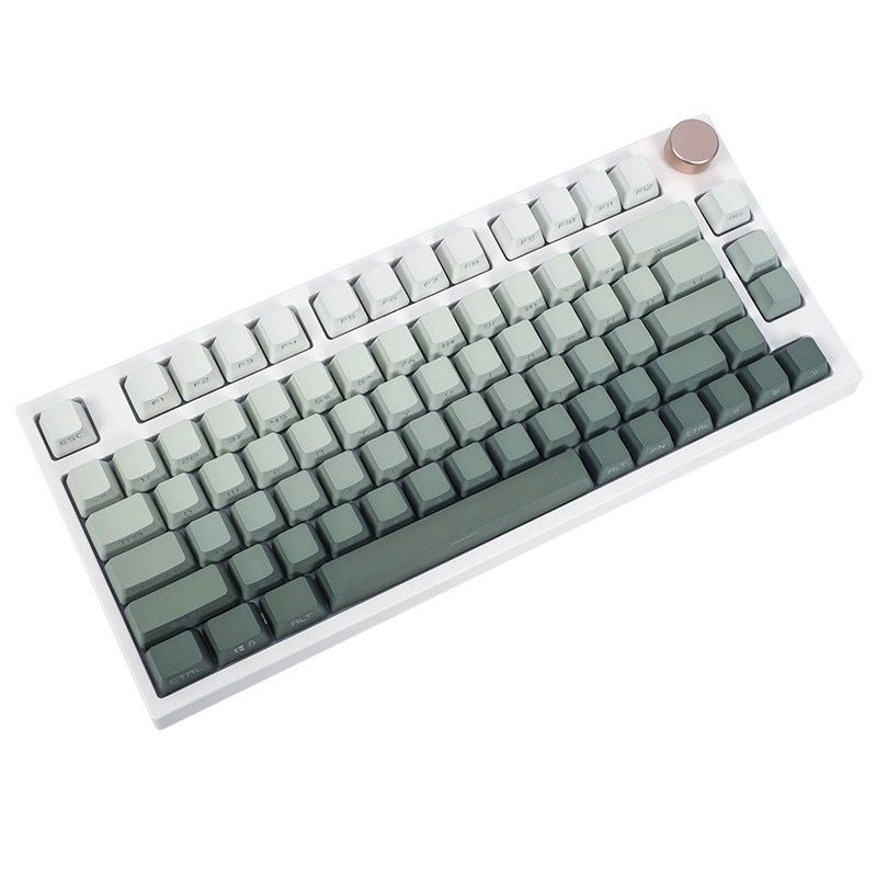 134 Phím Gradient Green Keycaps OEM 61/68/75/84/87/104/108 PBT Dye Sub Bàn Phím Cơ Keycap