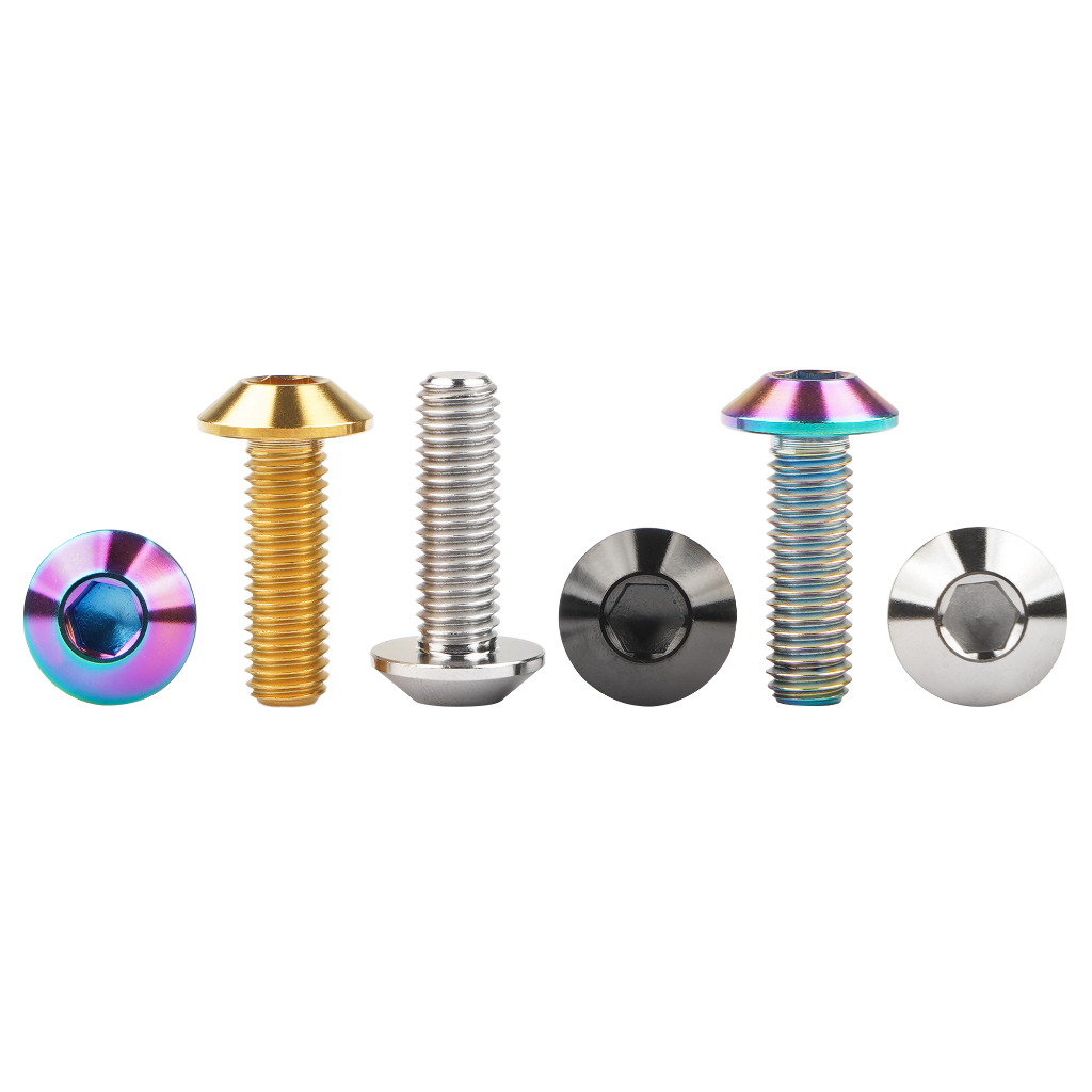 Ốc vít loại M8x25mm bằng chất liệu titan cho xe máy tiện dụng