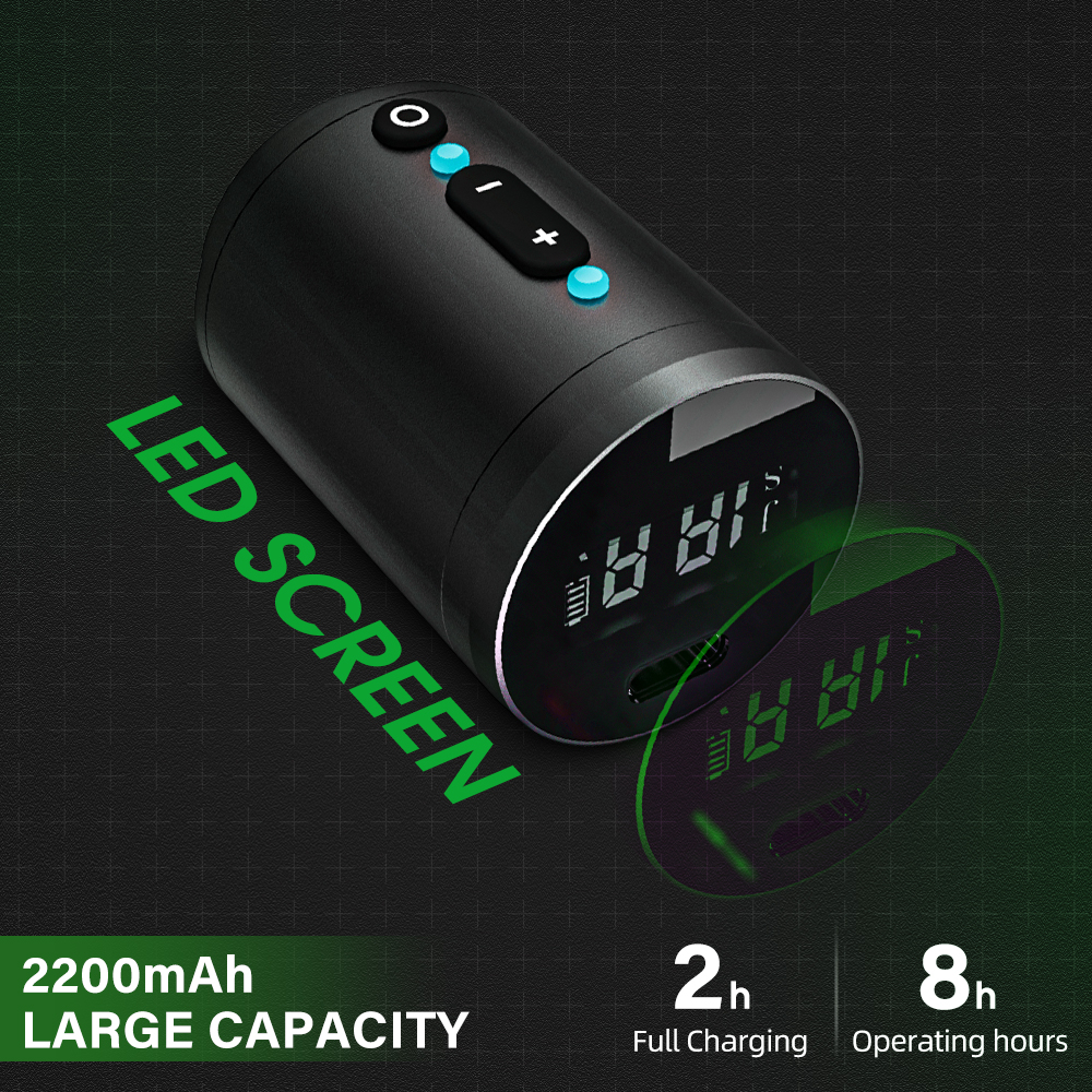 Ambition Bút Xăm Hình Không Lõi Mạnh Mẽ Cho Nghệ Sĩ