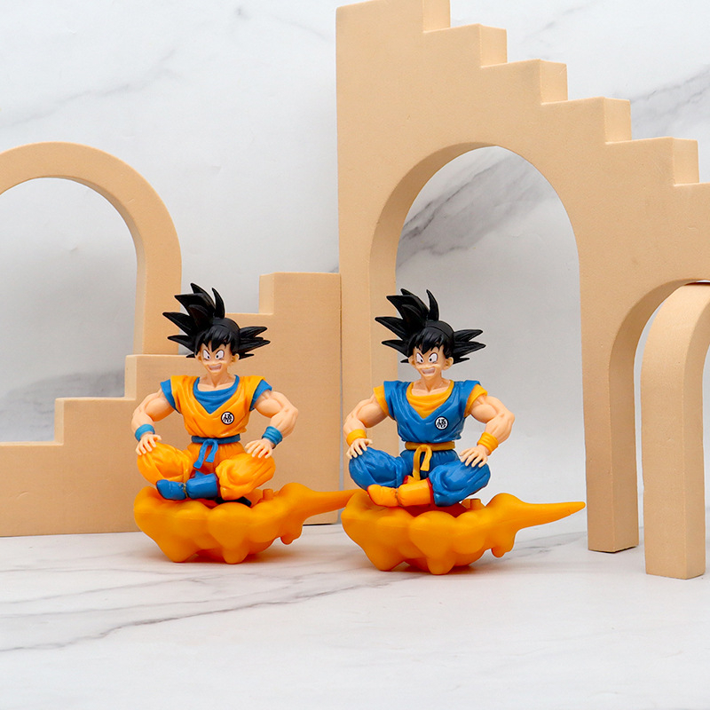 Mô Hình Nhân Vật Son Goku Kakarotto Somersault Bằng PVC 10 Phong Cách 8-14cm