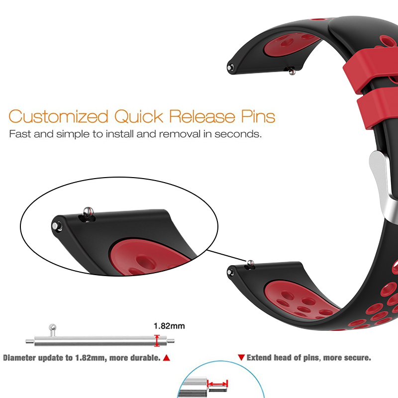 Dây Đeo Silicon Cho Đồng Hồ Thông Minh Amazfit Cheetah