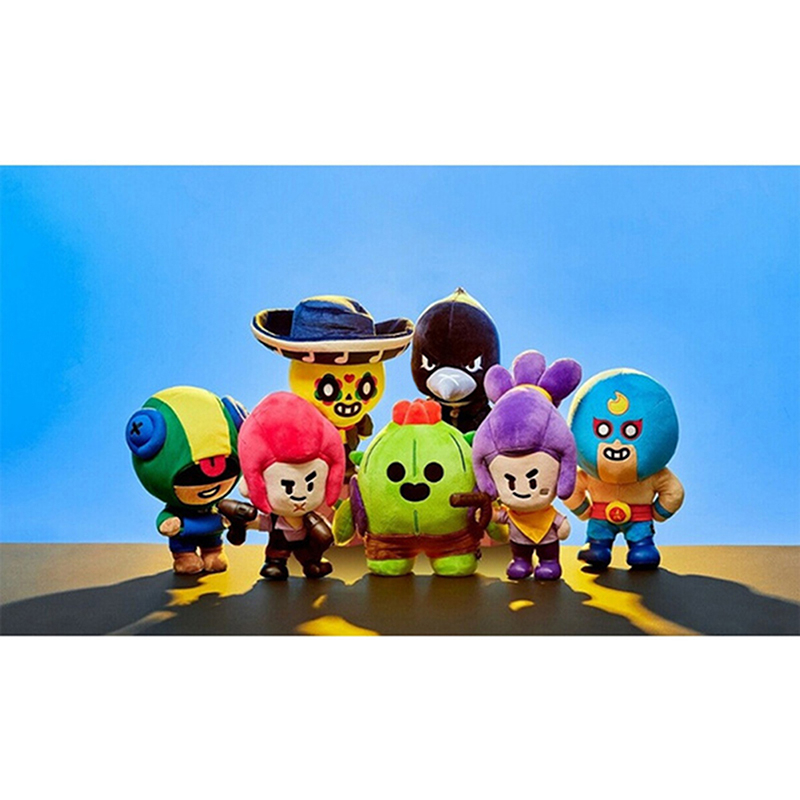 Búp Bê Nhồi Bông Hình Brawl Stars Game Wilderness