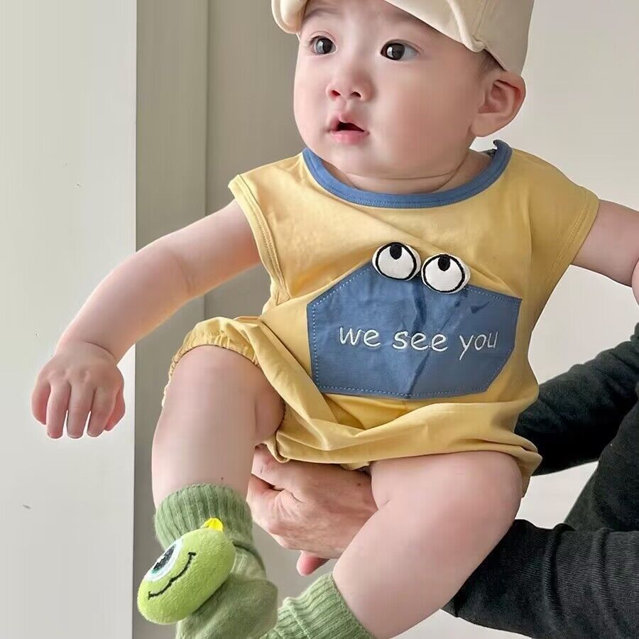 Bodysuit Dễ Thương Thời Trang Cho Bé 0-24 Tháng