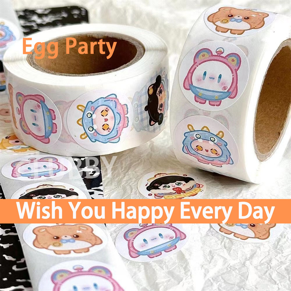 Cuộn 500 pokemon nhãn dán cuộn pikachu dễ thương roll sticker đồ chơi sổ ghi chép trẻ em