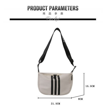 Túi Xách Thể Thao Bằng Vải Canvas Thời Trang Mùa Hè Giản Dị Dành Cho Nữ