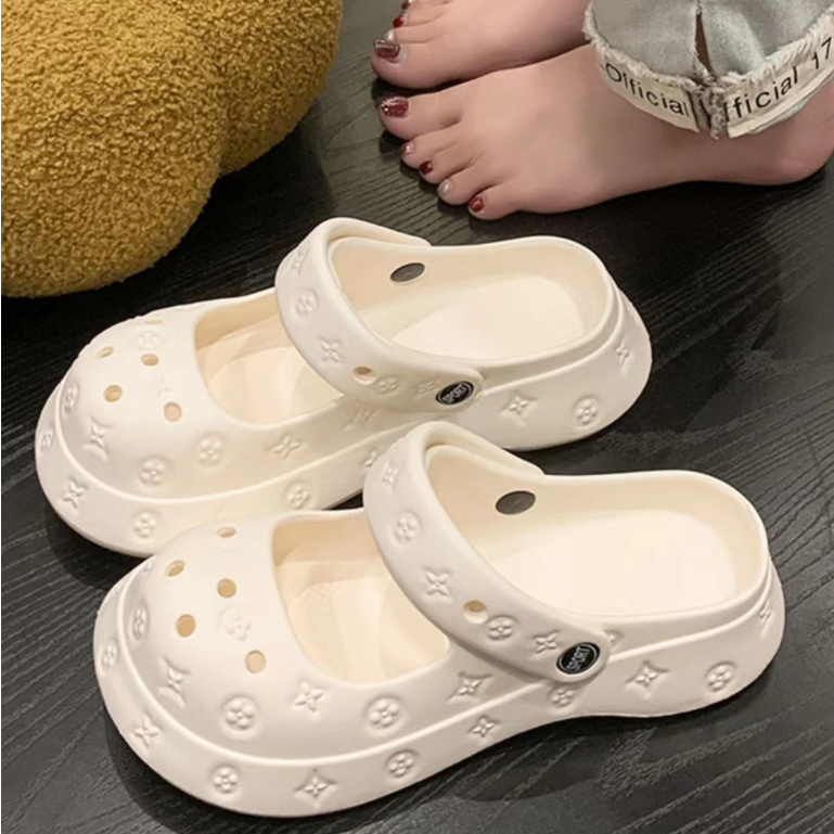 FEIJIANU dép Cross dép sandal nữ giày đi biển đáng yêu thoải mái 26Z23062914