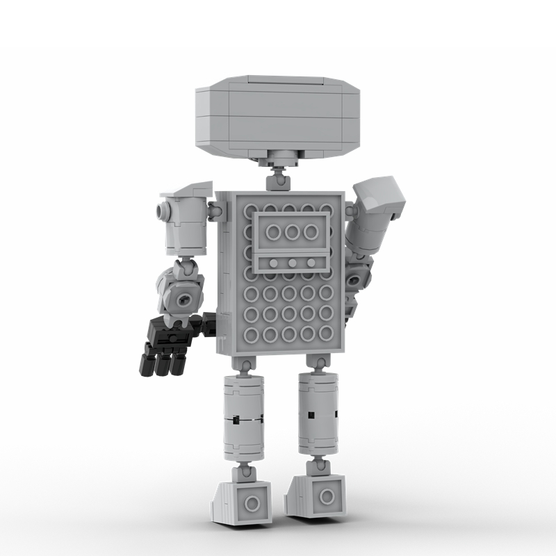 Bộ Đồ Chơi Lắp Ráp robot toilet 203 Mảnh Ghép Cho Bé