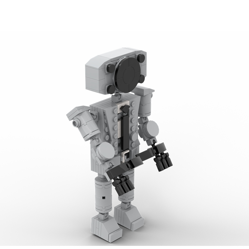 Bộ Đồ Chơi Lắp Ráp robot toilet 203 Mảnh Ghép Cho Bé