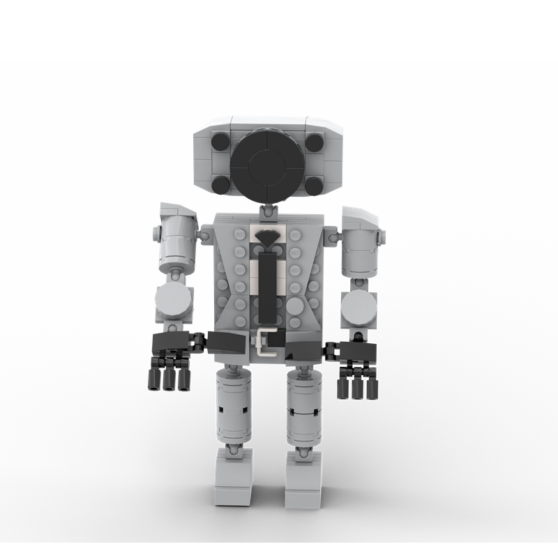 Bộ Đồ Chơi Lắp Ráp robot toilet 203 Mảnh Ghép Cho Bé