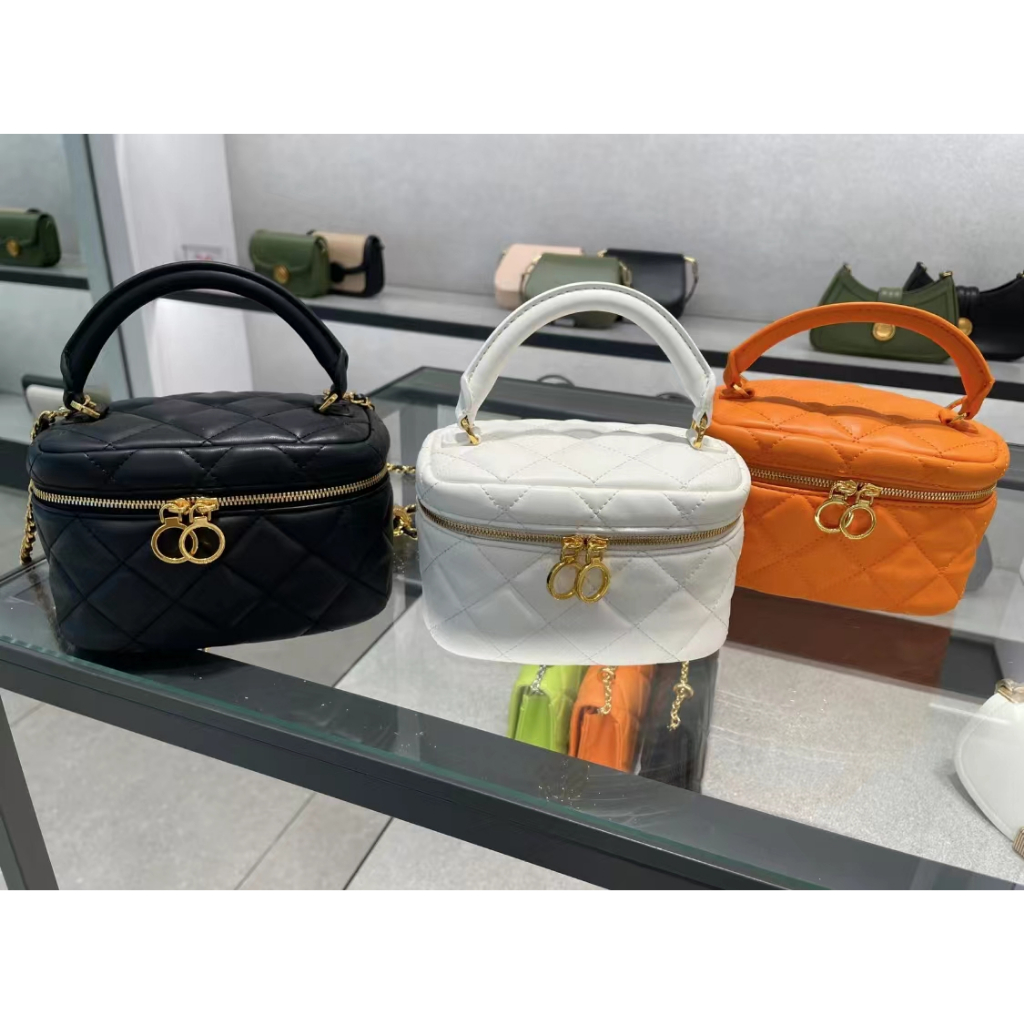 Túi Xách Thời Trang Cá Tính Xinh Xắn Cho Nữ 80781893 Túi Đeo Chéo Dáng Vuông Nhỏ Phối Dây Xích Thời Trang