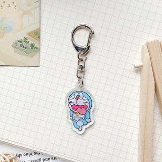 Móc Khóa Acrylic Hình Mèo Máy Doraemon Dễ Thương