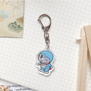 Móc Khóa Acrylic Hình Mèo Máy Doraemon Dễ Thương