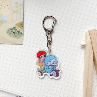 Móc Khóa Acrylic Hình Mèo Máy Doraemon Dễ Thương