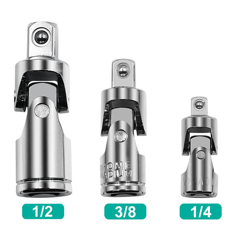 Khớp Nối Cờ Lê Đa Năng 14, 38, 12, Ba Phần Khớp Nối Ổ Cắm Vô Lăng