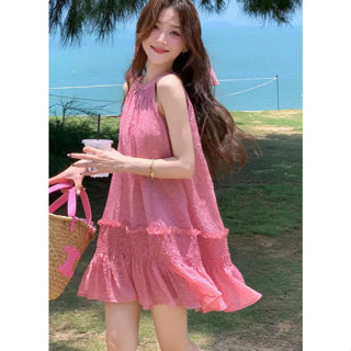 Hàng Mới Về Bộ Đầm Babydoll + Áo Hai Dây 95% Họa Tiết Hoa Anh Đào Xinh Xắn Thời Trang Cho Nữ