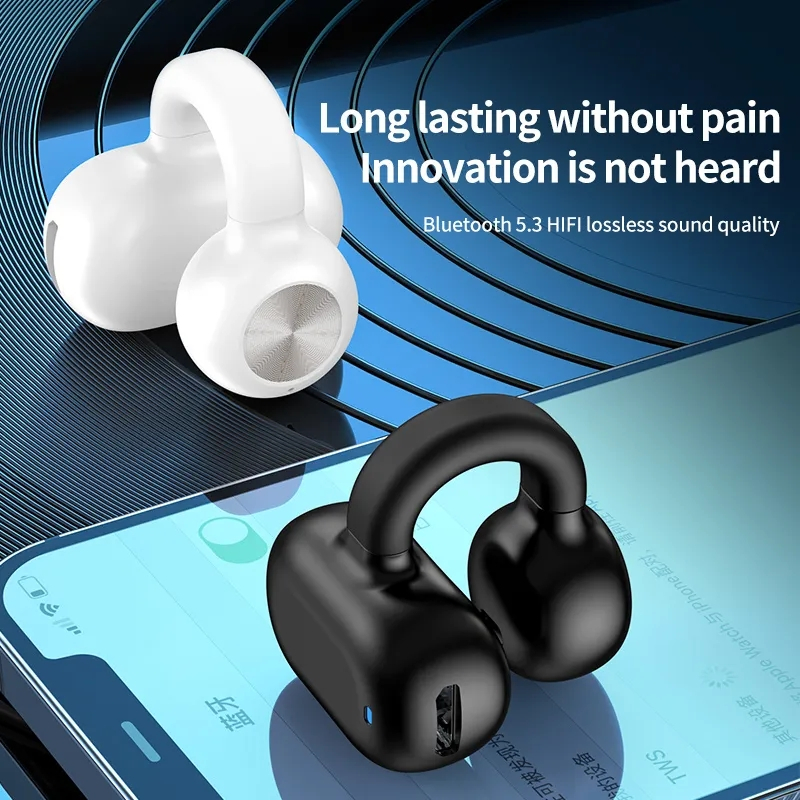 Tai nghe Bluetooth không dây Thiết kế kẹp tai với micrô HD