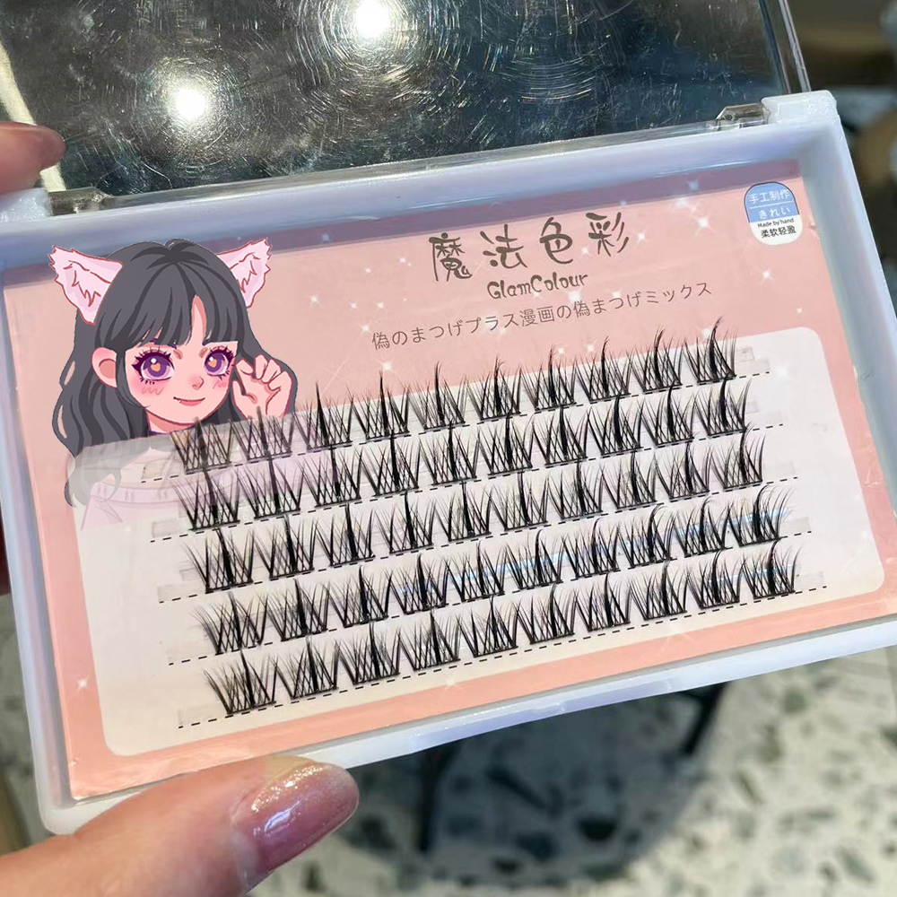 Bó Lông Mi Giả Hóa Trang Nhân Vật Hoạt Hình Little Devil