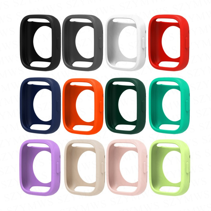 Ốp Silicone Bảo Vệ Màn Hình Đồng Hồ Thông Minh Redmi Watch 3 / 3 Active / 3 Lite / Redmi Watch 2 / Xiaomi Mi Watch Lite / Poco Watch