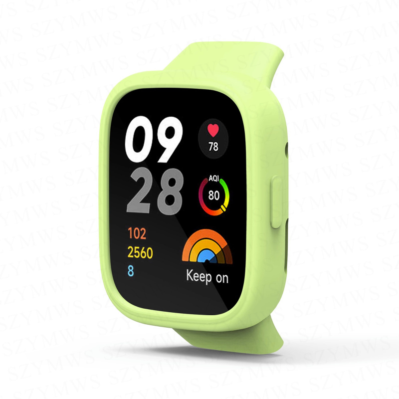 Ốp Silicone Bảo Vệ Màn Hình Đồng Hồ Thông Minh Redmi Watch 3 / 3 Active / 3 Lite / Redmi Watch 2 / Xiaomi Mi Watch Lite / Poco Watch